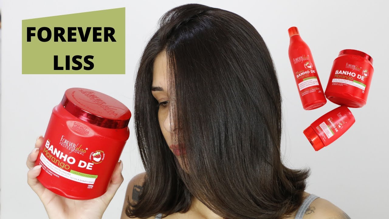 FOREVER LISS BANHO DE MORANGO | Por @jhessi_oliv