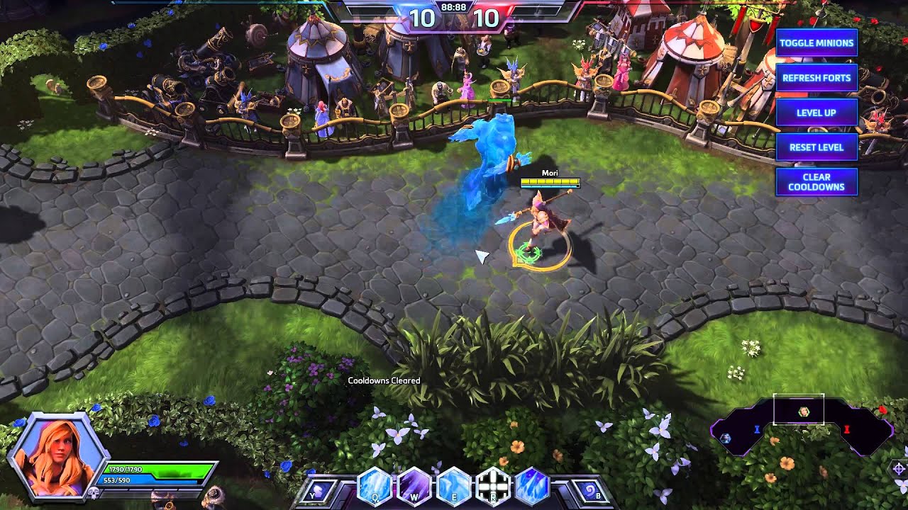 Jaina Summon Water Elemental - Heroes of the Storm Alpha