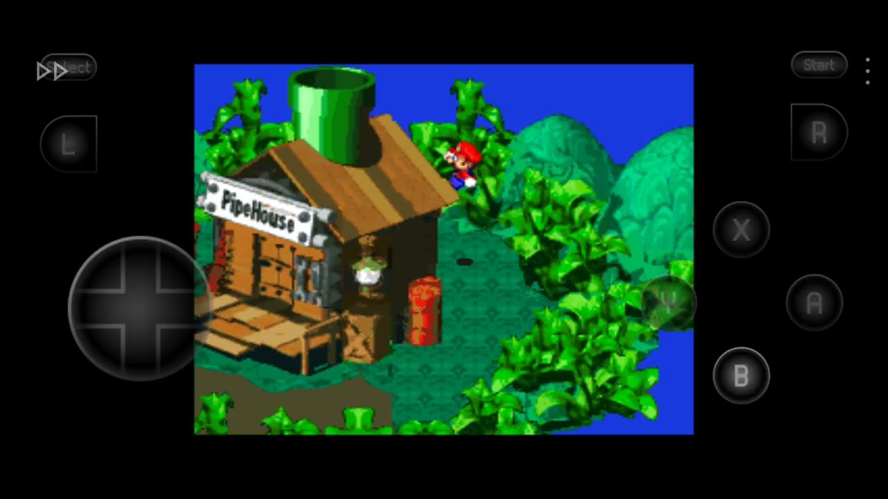 Super Mario RPG do SNES. Quer continuação escreva Mario SNES 