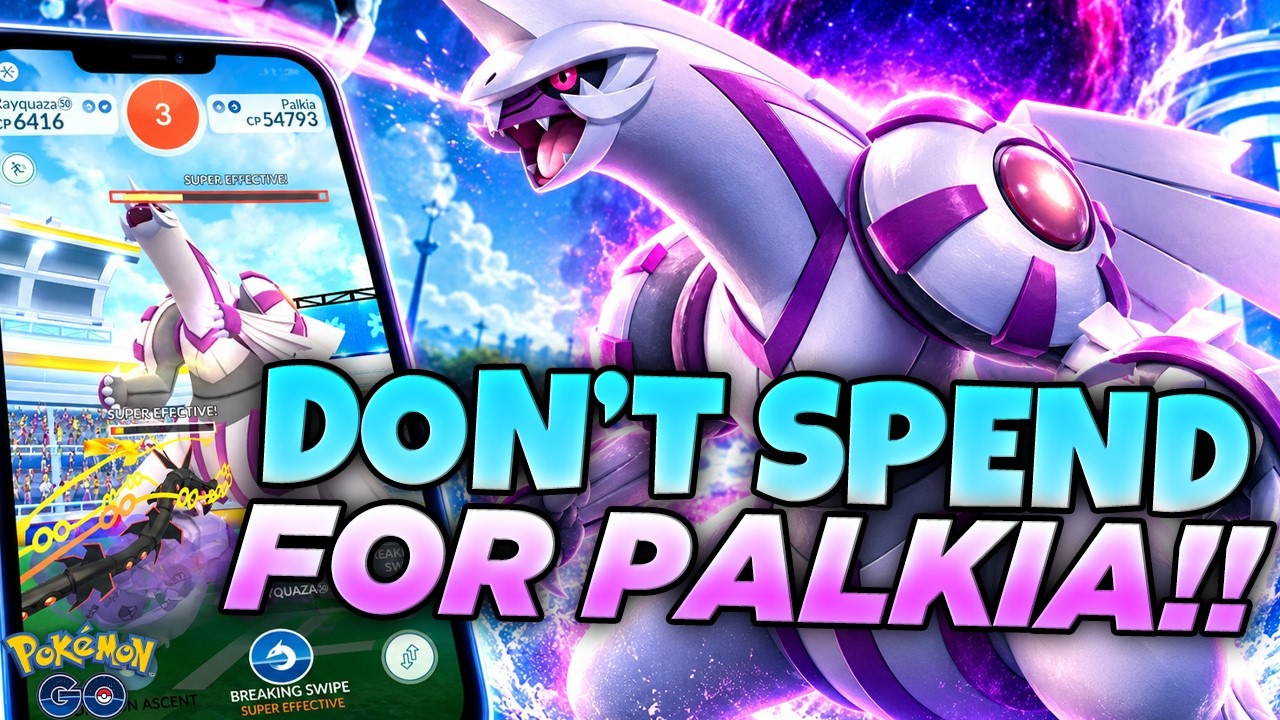 IS PALKIA WORTH RAIDING or Skipping in Pok&eacute;mon GO??