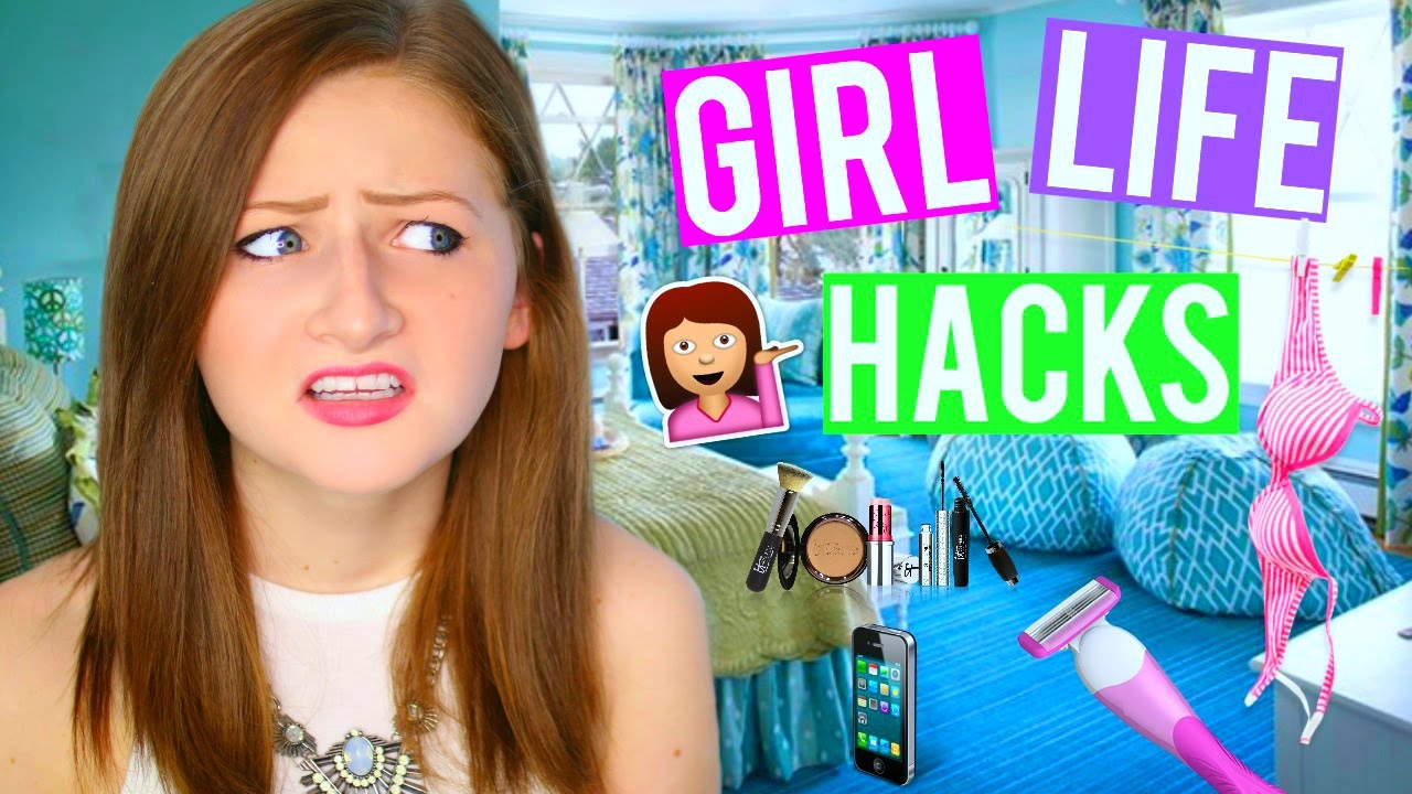 LIFE HACKS ALL GIRLS NEED TO KNOW | Kalista Elaine