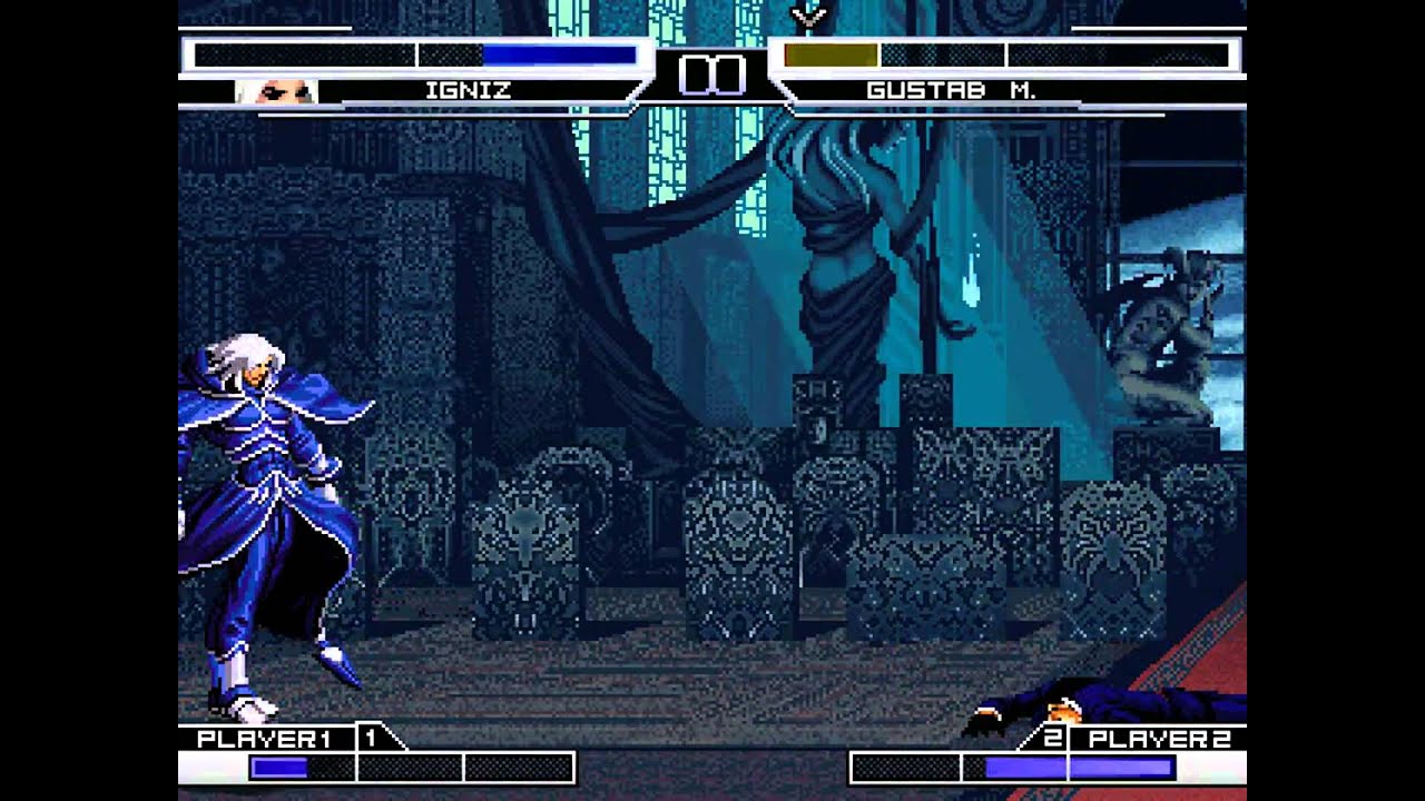 [KOFM Lv2] Boss Igniz vs Boss Gustab M.