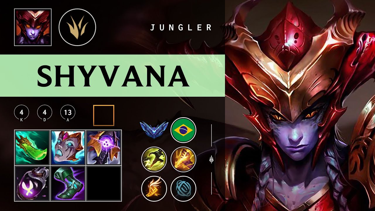 Shyvana Jungle vs Ambessa - BR Diamond Patch 26.02