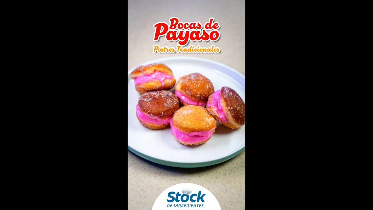BOCAS DE PAYASO | RECETA PARA NOVENAS