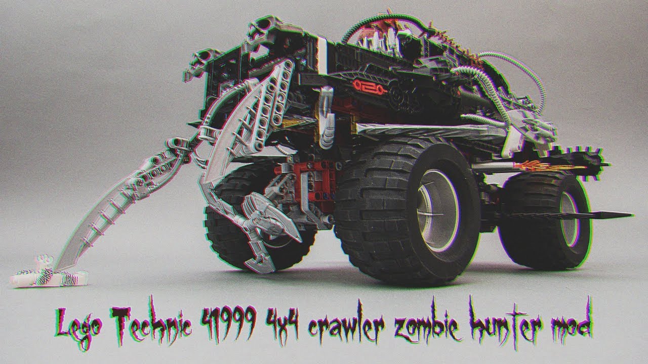 Lego Technic 41999 4x4 Crawler Zombie Hunter mod