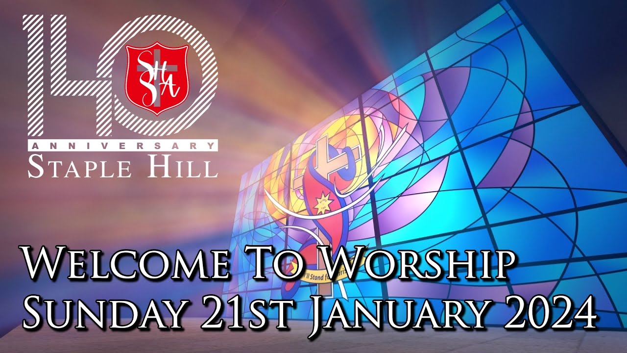 Sunday morning worship with The Salvation Army Staple Hill - 21st January 2024