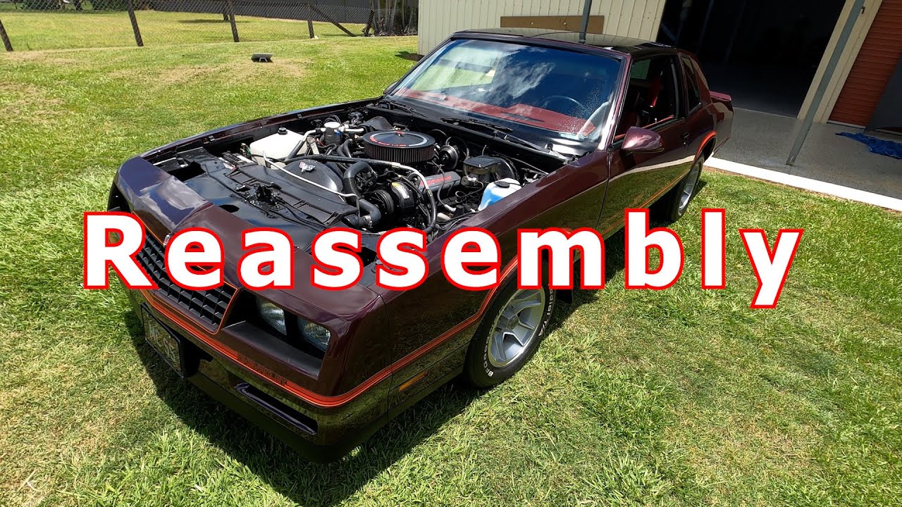 Chevrolet Monte Carlo SS 1986 года | Восстановление после аварии | Сборка