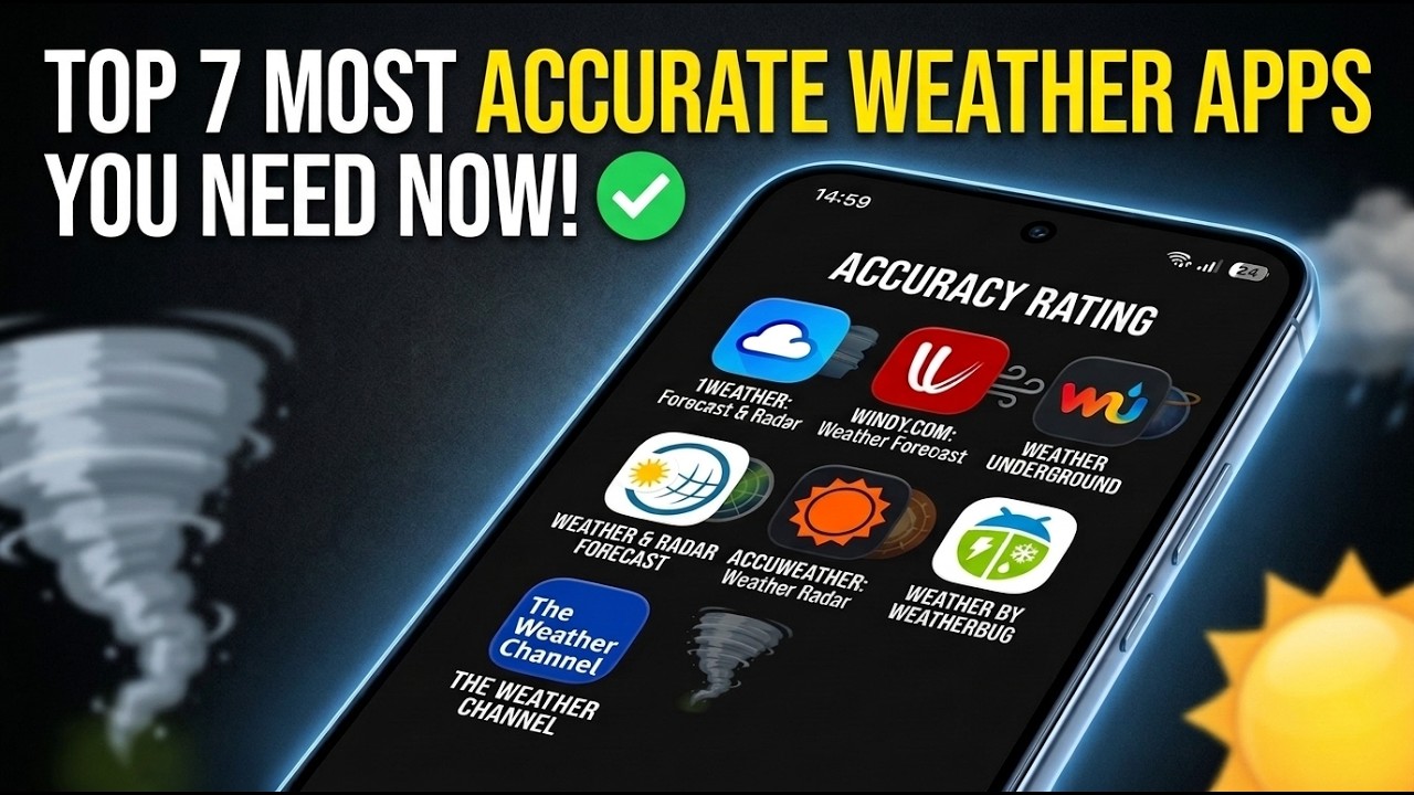 Top 7 Most Accurate Weather Apps You Can Use Right Now?