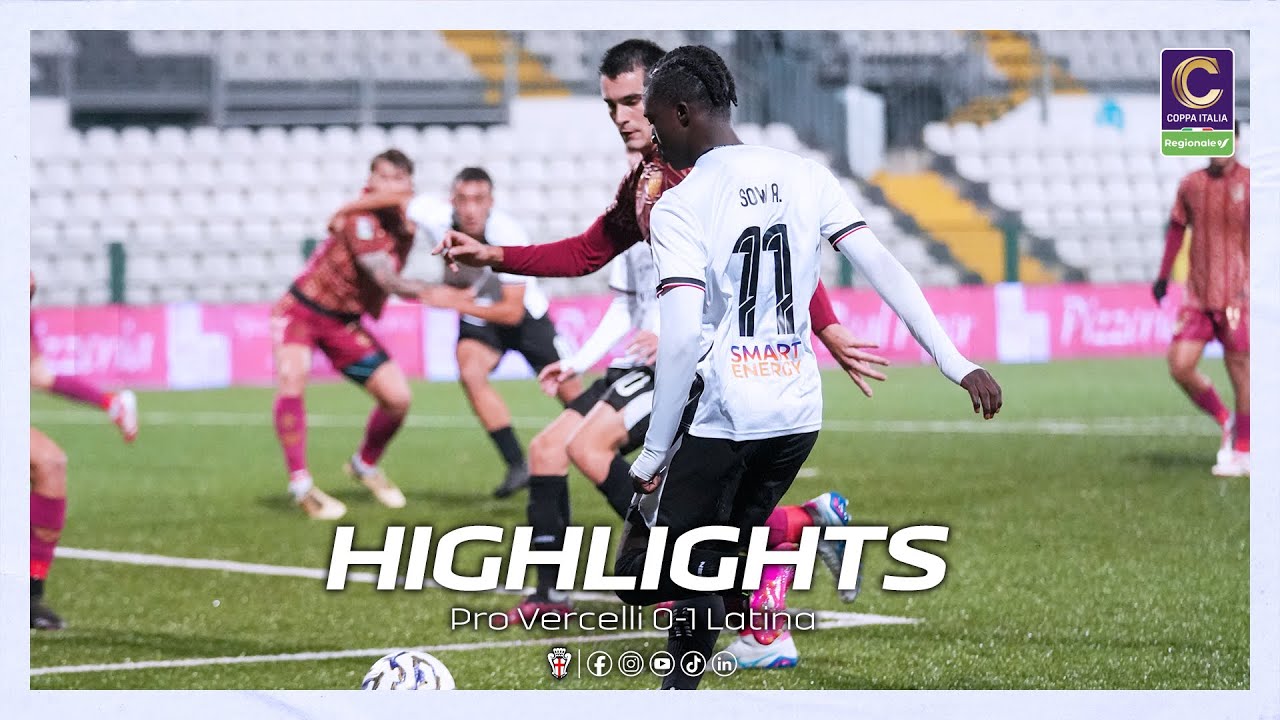 HIGHLIGHTS | Pro Vercelli 0-1 Latina