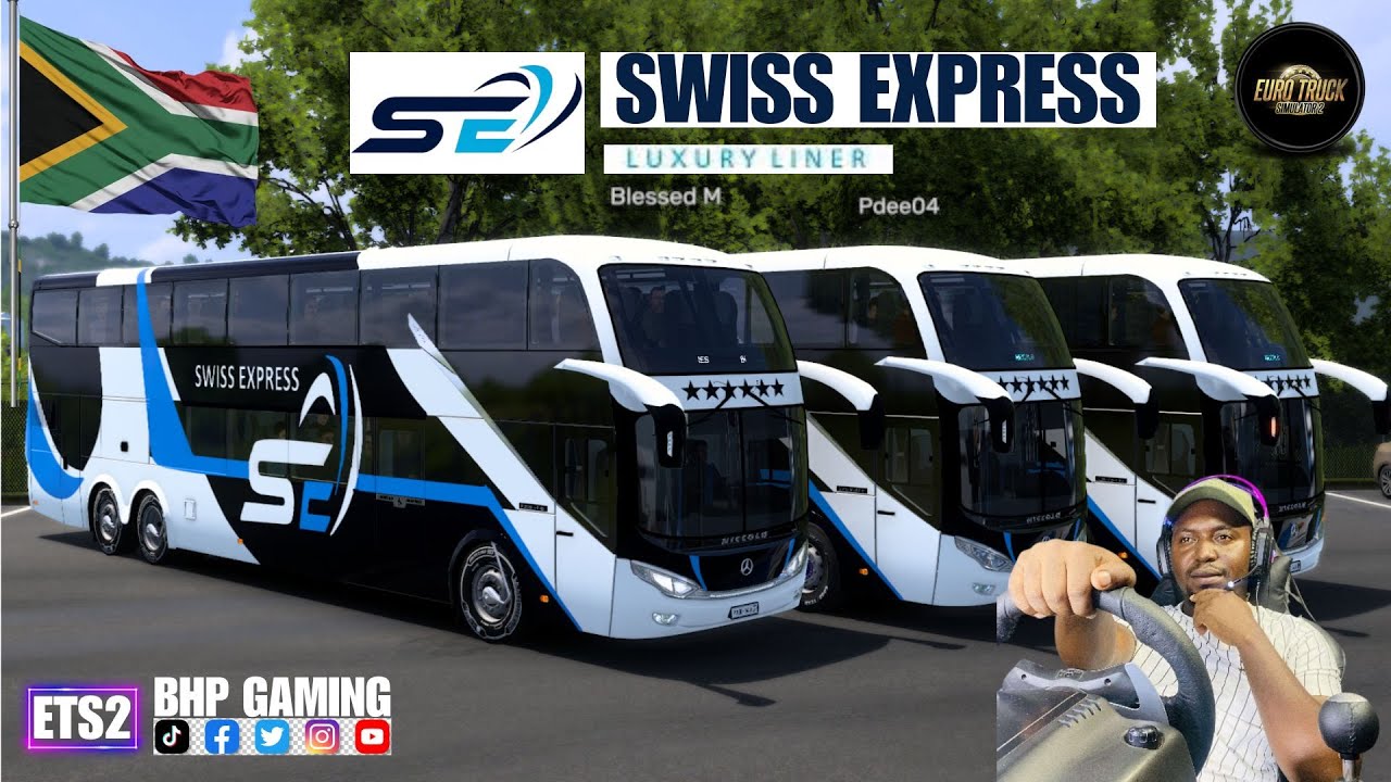 Станьте водителем автобуса на один день! (АВТОБУСЫ SWISS EXPRESS) Доставляем гостей в отель с ETS...