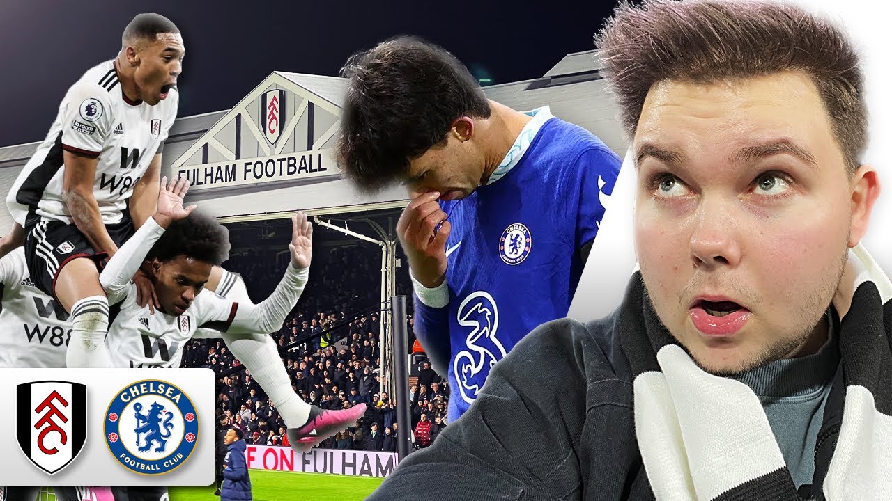 Niezwykły debiut JOÃO FELIXA, czyli MECZ FULHAM VS CHELSEA | VLOG