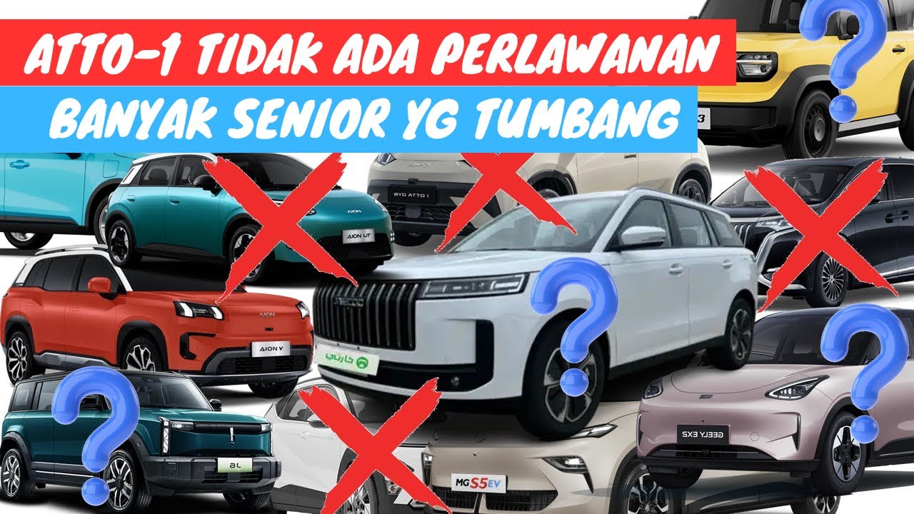 10 Mobil Listrik Terlaris Bulan Mei 2026 Indonesia