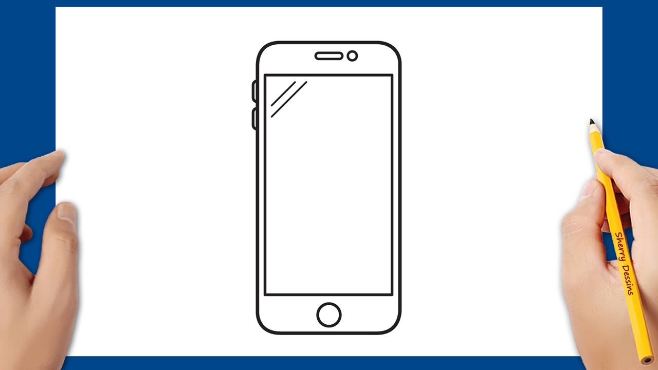 Comment dessiner un téléphone