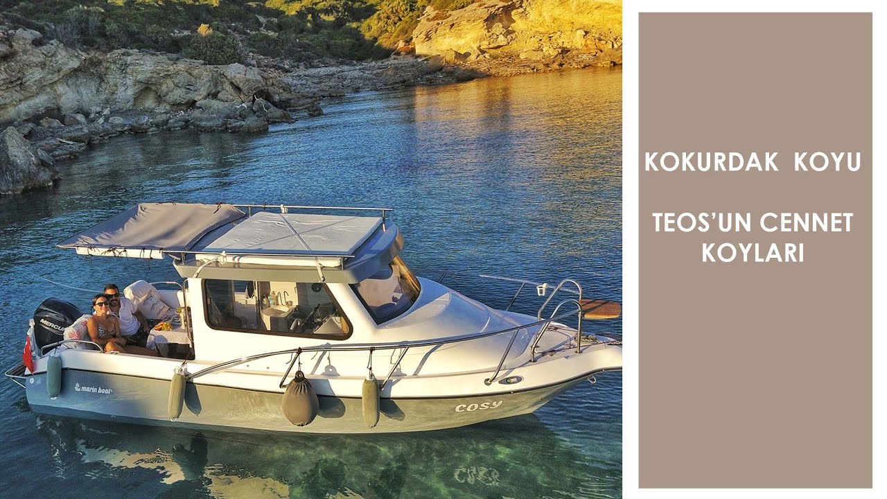 Kokurdak Koyu I Teos'un Cennet Koyları I Marin Boat Samba Long 6.20