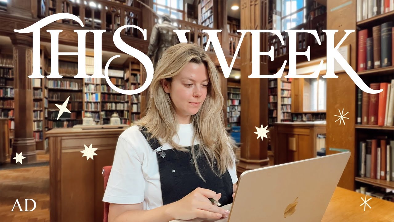 Staying In A Library + My Summer Favourites 📚☀️ | Weekly Vlog