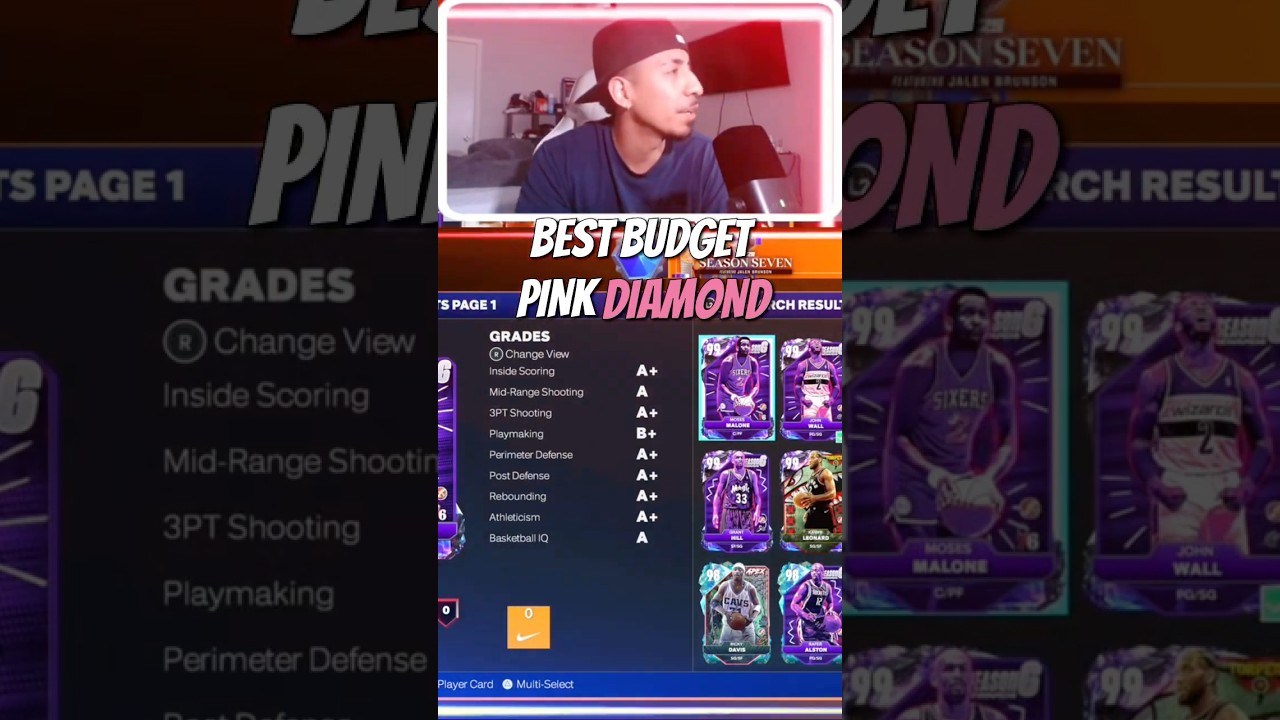 Best 10 Budget Pink Diamonds Cards in 2K25!