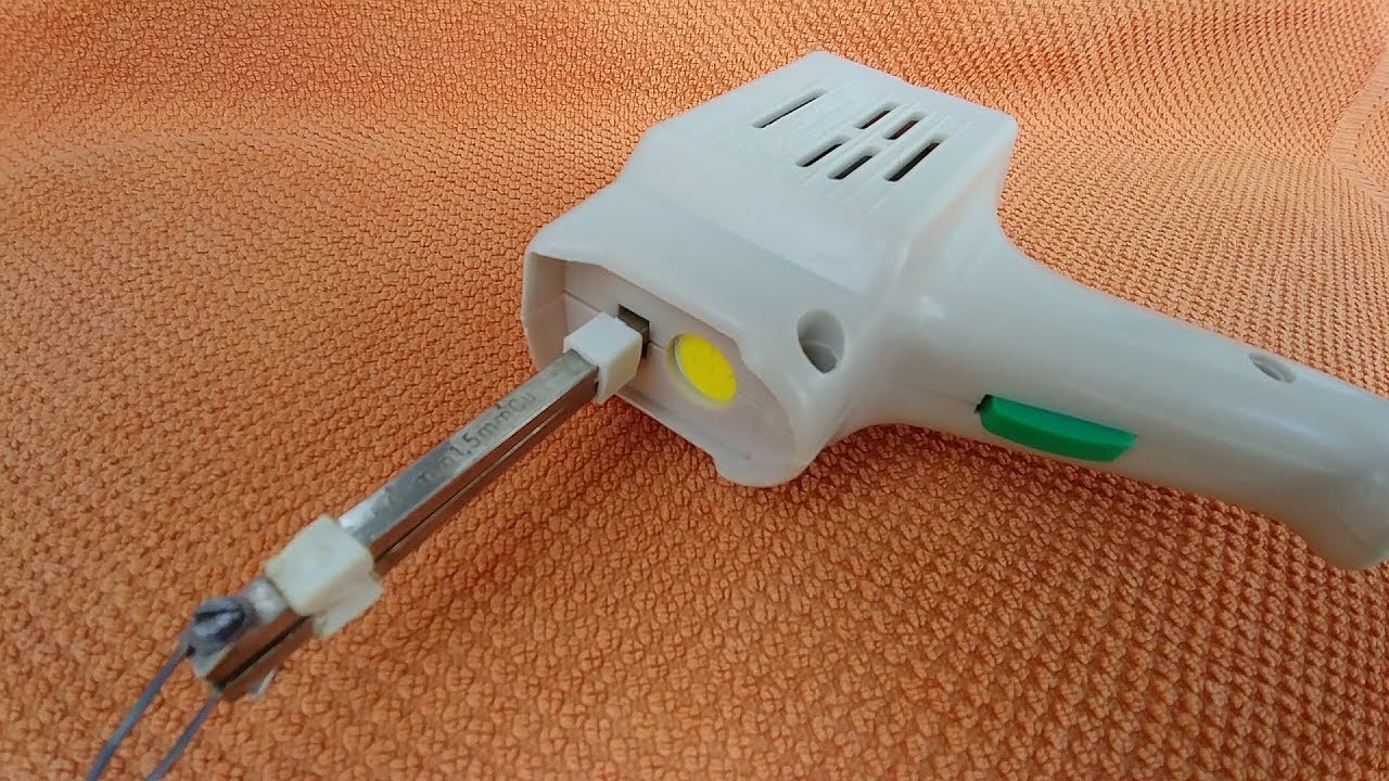 Stará trafo pájka s LED osvětlením - návod