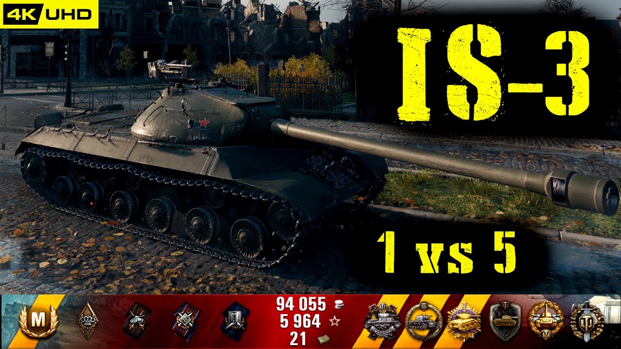 World of Tanks IS-3 Replay - 10 Kills 6.9K DMG(Patch 1.4.0)