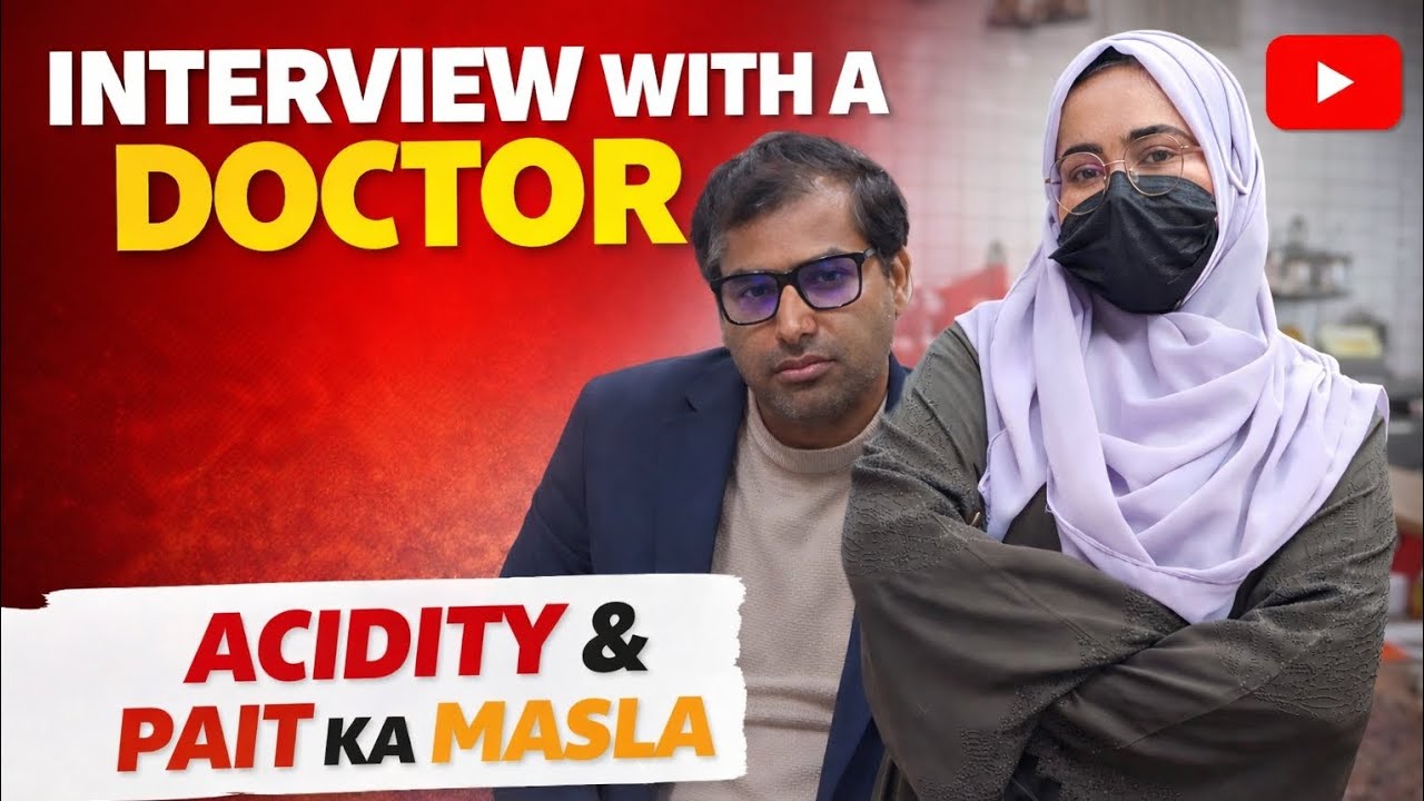 Acidity, Gas aur Pait Dard ka Ilaj | Dr Jawad Gastroenterologist Interview | GlowRX Official#GlowR