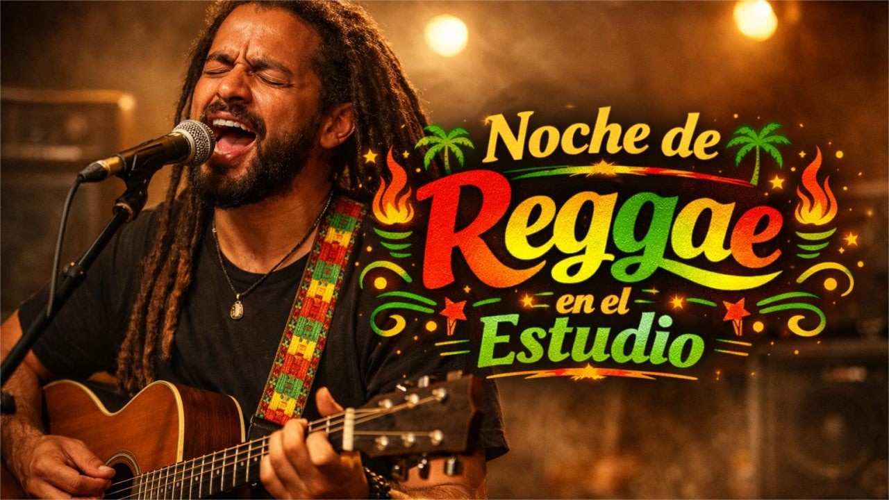 Noche de Reggae en el Estudio 🌙🎧Vibes Positivas