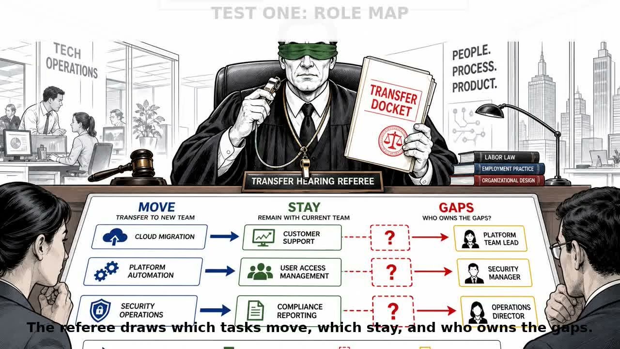 Meta&rsquo;s 7,000-Person AI Reorg Needs a Transfer Hearing