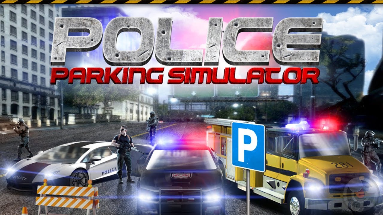 3D Police Parking Simulator Game - iPhone/iPod Touch/iPad - Gameplay