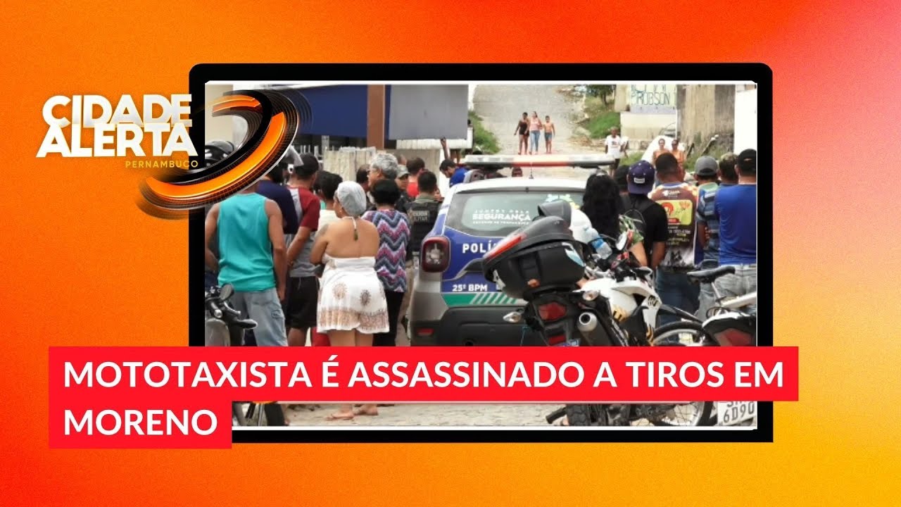 Mototaxista é assassinado a tiros em Moreno