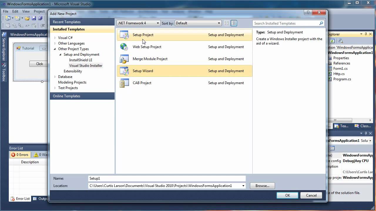 How to Publish an Application - C# C Sharp Visual Studio 2010