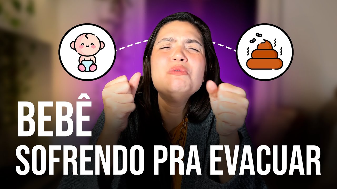 Por que o seu BEBÊ sofre para FAZER COCÔ? Veja quando se preocupar