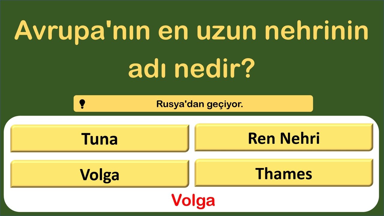 15/15 Yapan Çıkmadı! Genel Kültürüne Ne Kadar Güveniyorsun? 🧠