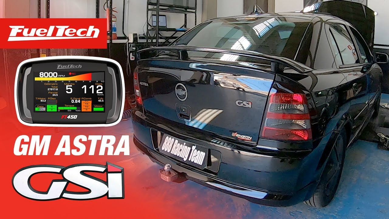 ACERTO ASTRA GSI DE RUA COM FT450 + ECU ORIGINAL !