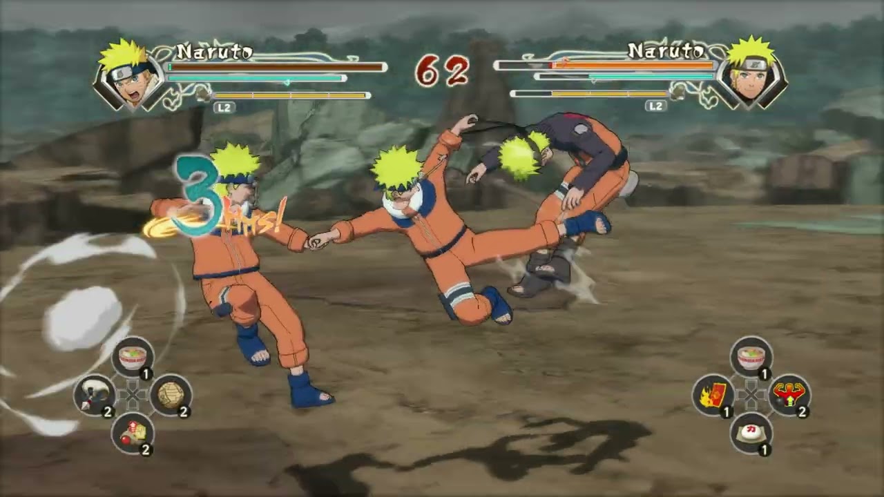 Naruto (Part 1) vs Naruto - Naruto Shippuden Ultimate Ninja Storm Generations