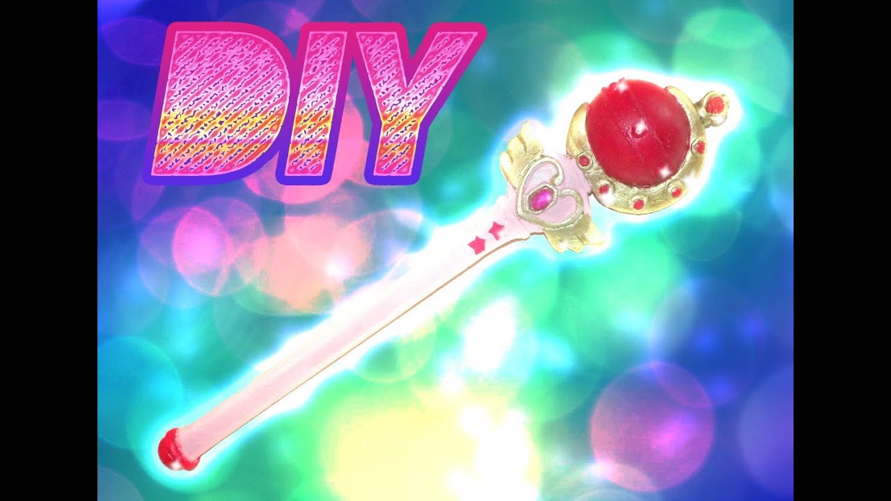 Como hacer Cutie Moon Rod Segundo baculo de Sailor Moon