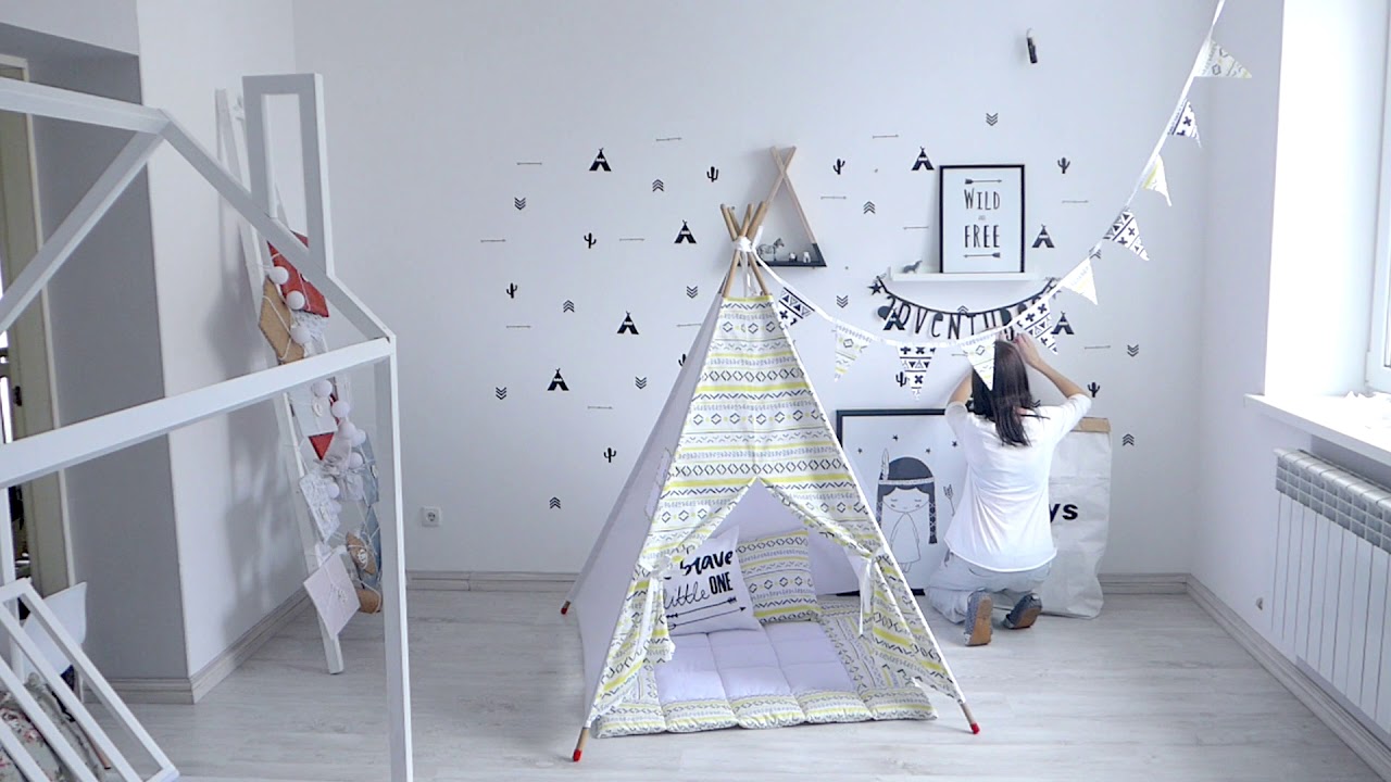 Ethnic print Teepee