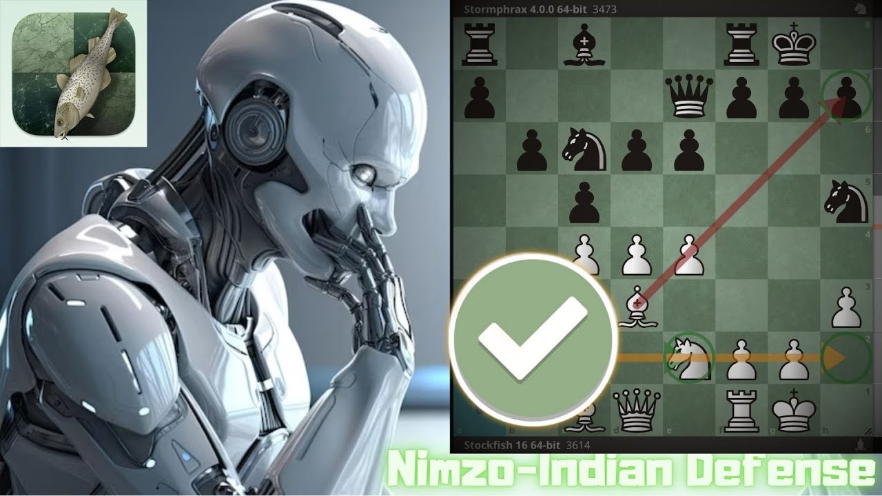 A Move that ONLY Stockfish can SEE! - Stockfish 16 vs Stormphrax - Nimzo-Indian Defense