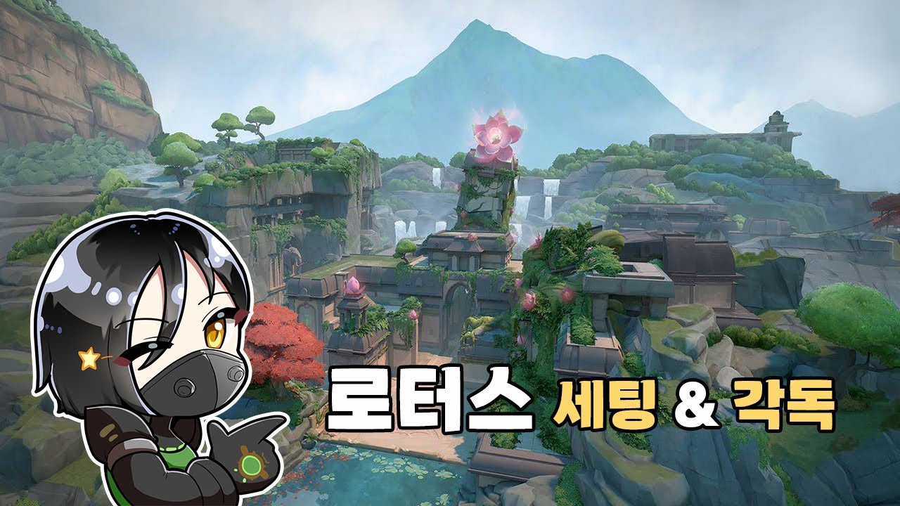바이퍼 로터스 세팅!![원웨이 & 각독] #valorant
