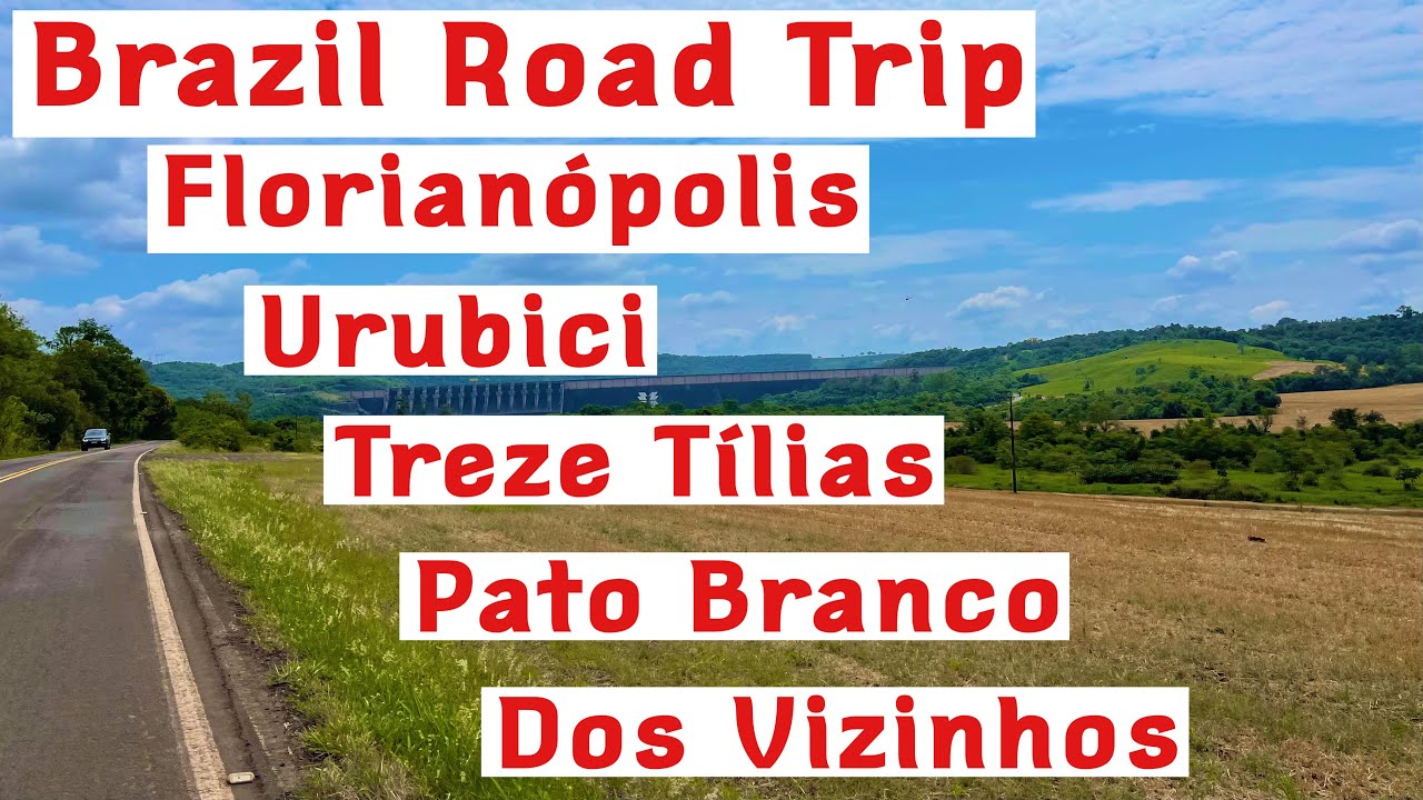 Brazil Road trip - Part 2. Two flat tires.  Will we make it to Foz do Iguazu?