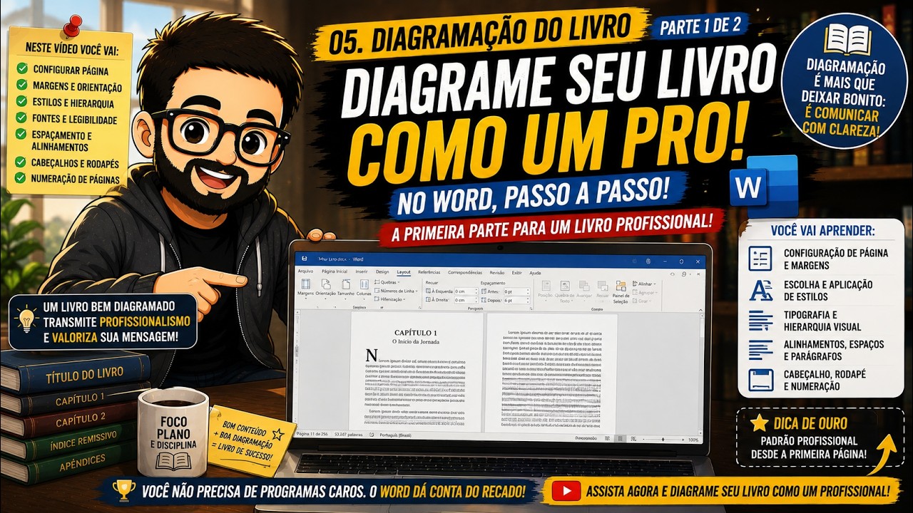 Como diagramar corretamente o seu livro e preparar para a editora?