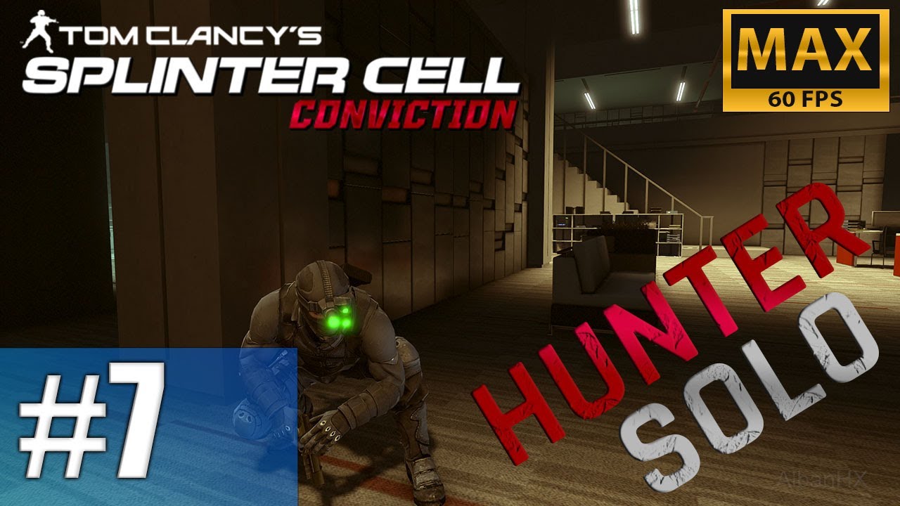 Splinter Cell Conviction Hunter: Third Echelon Headquarters - Headquarters Infiltration Stealth #7