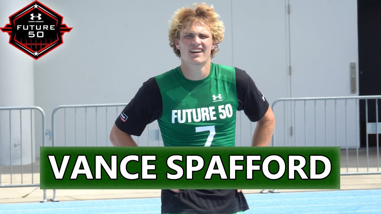 Mission Viejo (CA) 2026 WR Vance Spafford SPEED on Display at UA Next Future 50 | FASTEST 40 at 4.35