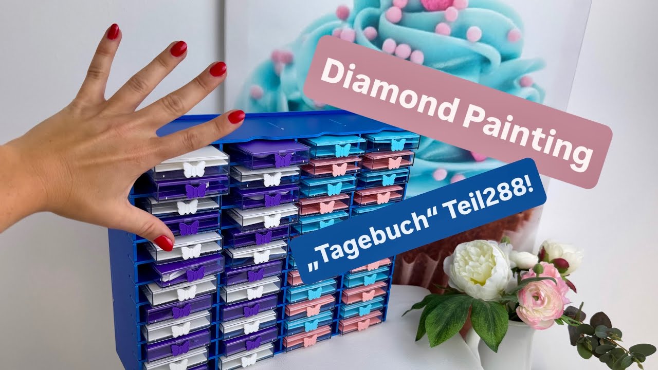 Diamond Painting „Tagebuch“ Teil288! 🙃💚 Heftigster Launch ever!!!! 😱😱😱