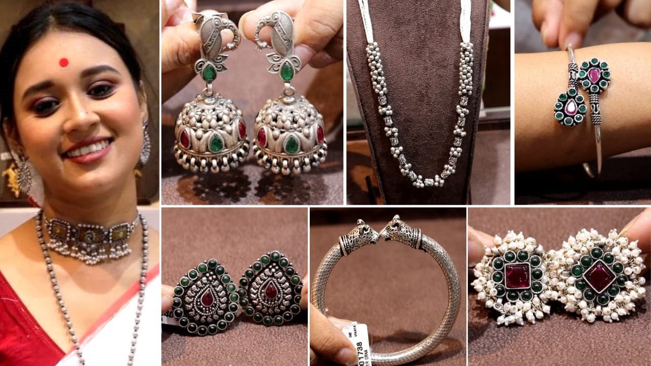 Original Hallmark Silver Jewellery Collection Presented By Shyam Sundar Co Jewellers@Crazy_Jena