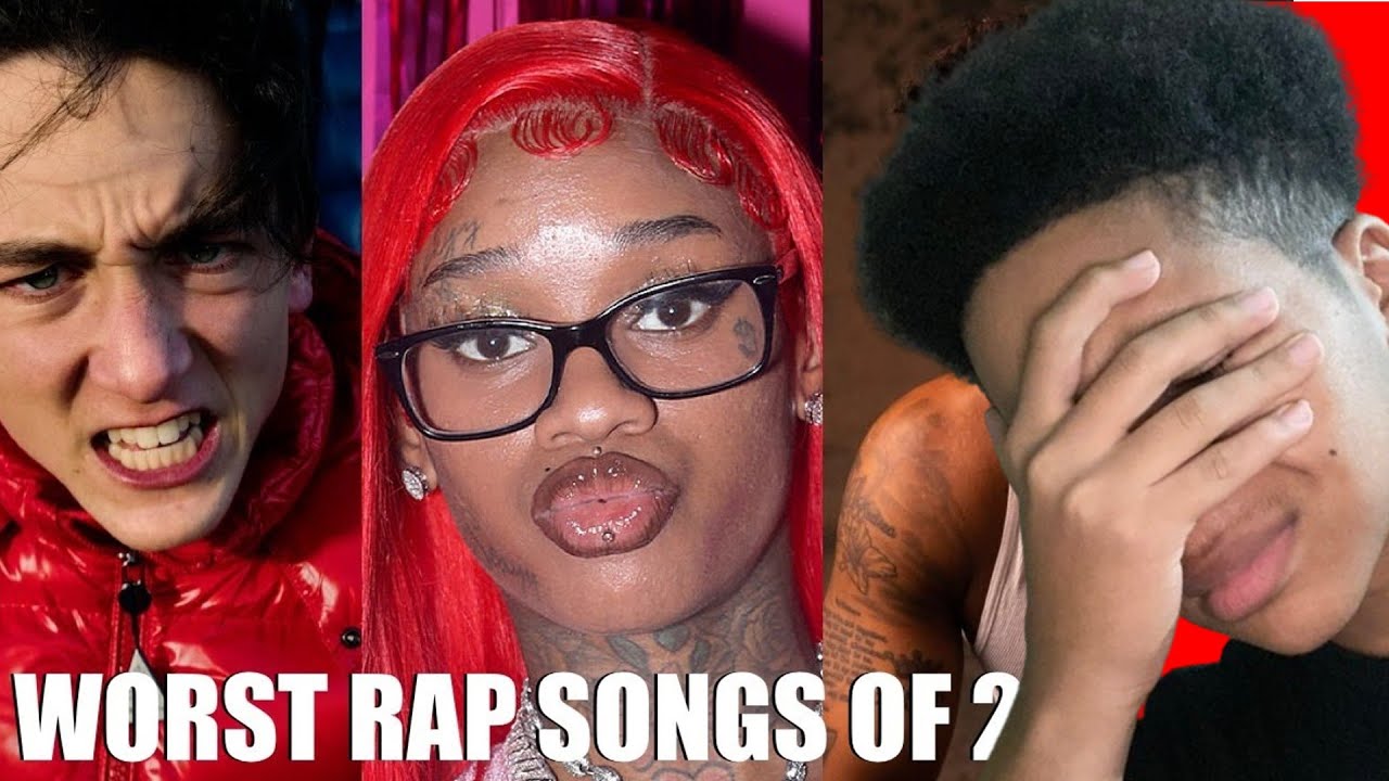 Top 100 - Worst Rap Songs of 2023 (REACTION) @hiphophqofficial