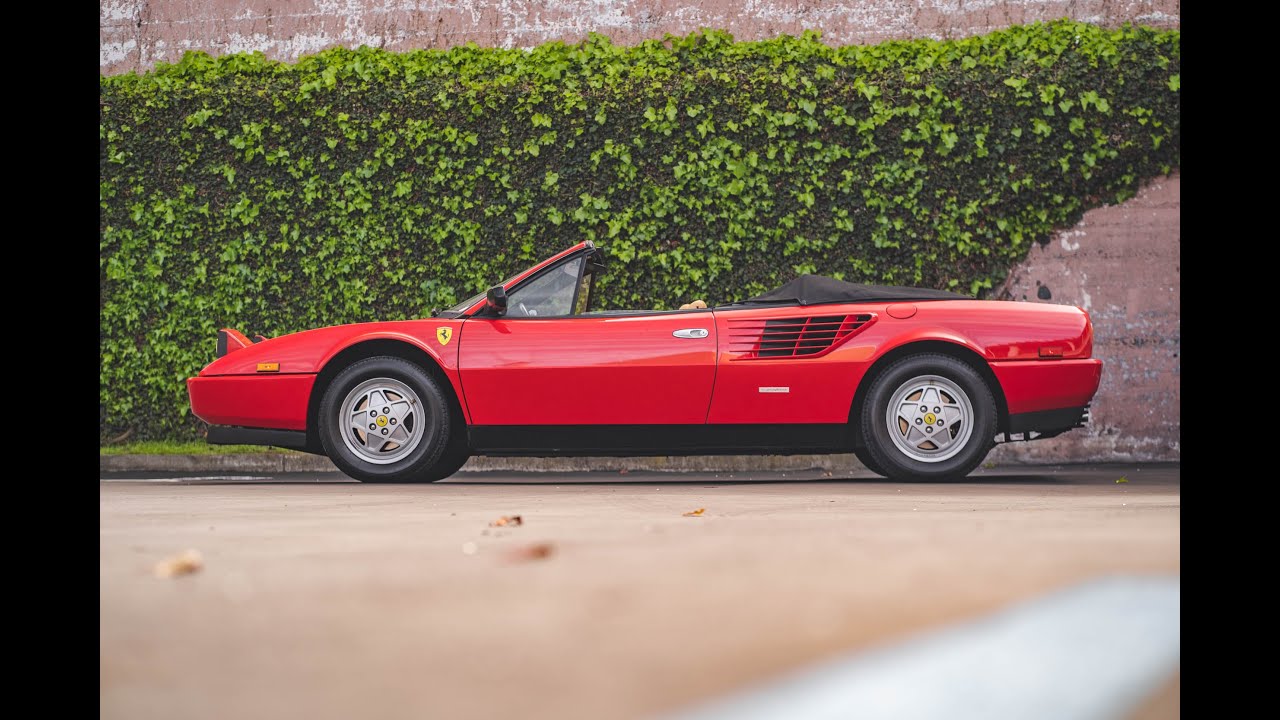 1986 Ferrari Mondial 3.2 Cabriolet Walk Around @mohrimports5776