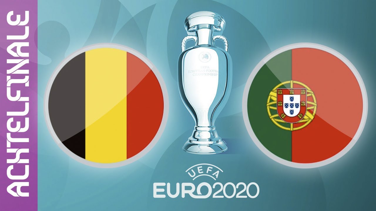 EURO 2020 · ACHTELFINALE | Belgien – Portugal · Fussball EM Highlights (PES 2021 / PS5) | #40