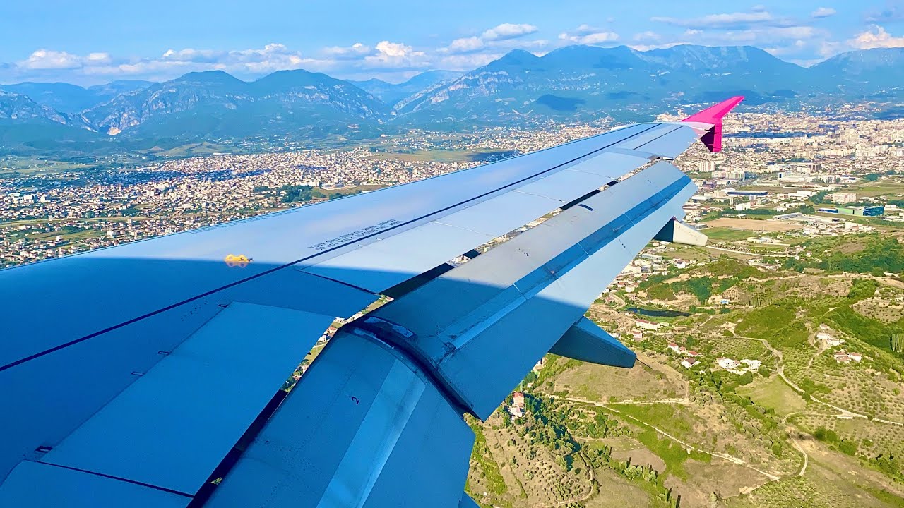 *Inaugural flight* | Wizzair | A320 | Eindhoven - Tirana