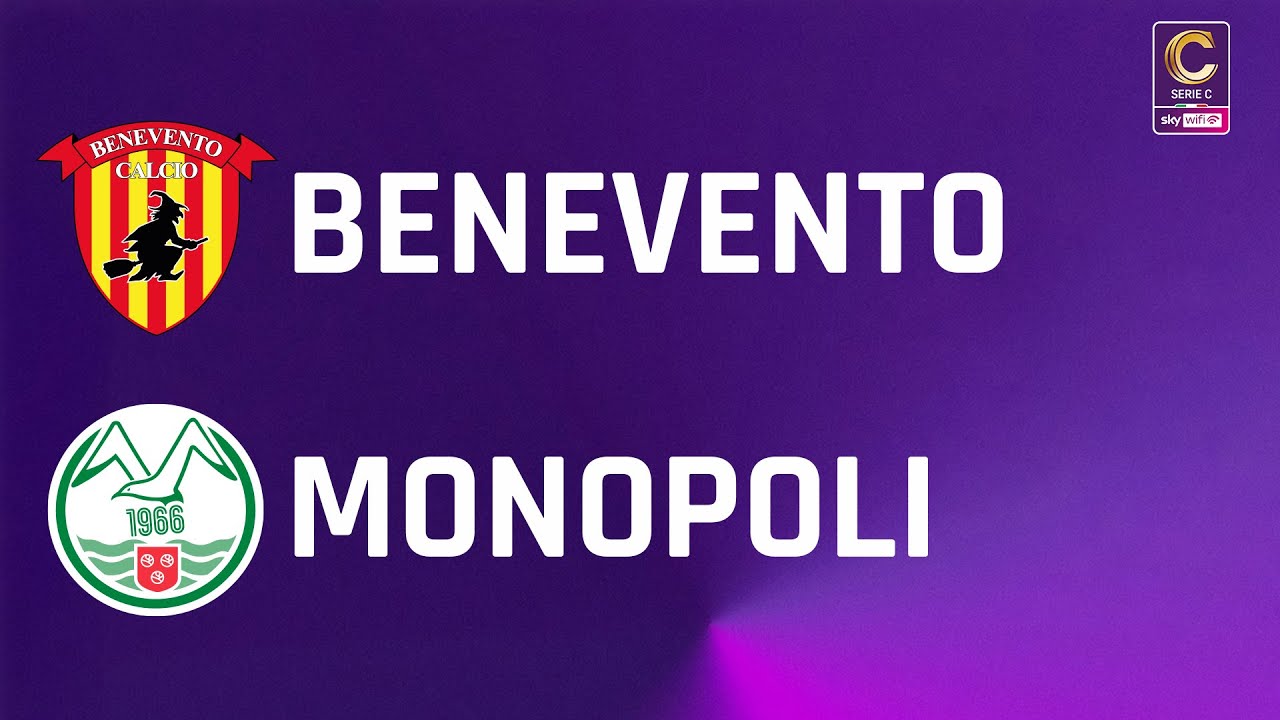 Benevento - Monopoli 3-1 | Gli Highlights