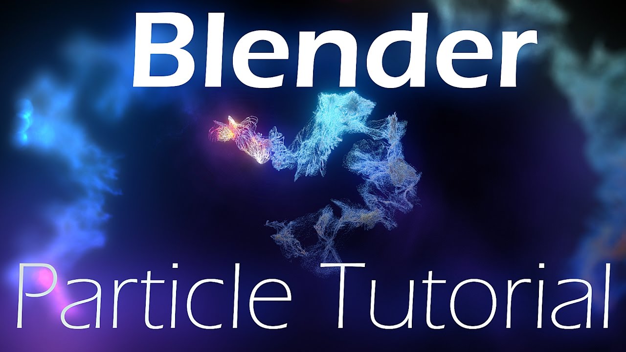 Blender particle simulation tutorial: Advanced shading process