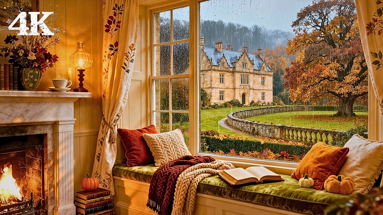 Rain on the Window, Fire in the Hearth, November in the Air
