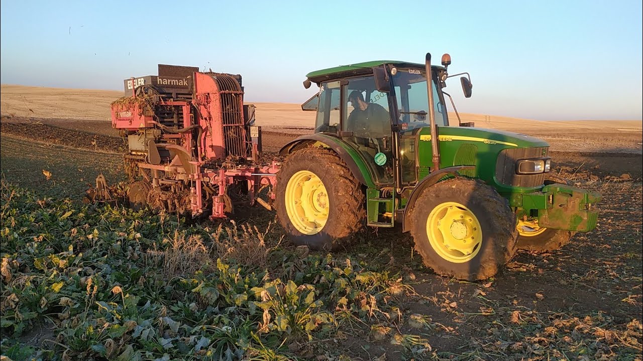 HARMAK PHM-2 MAKİNA PANCAR SÖKÜMÜ w/ JOHNDEERE 5820